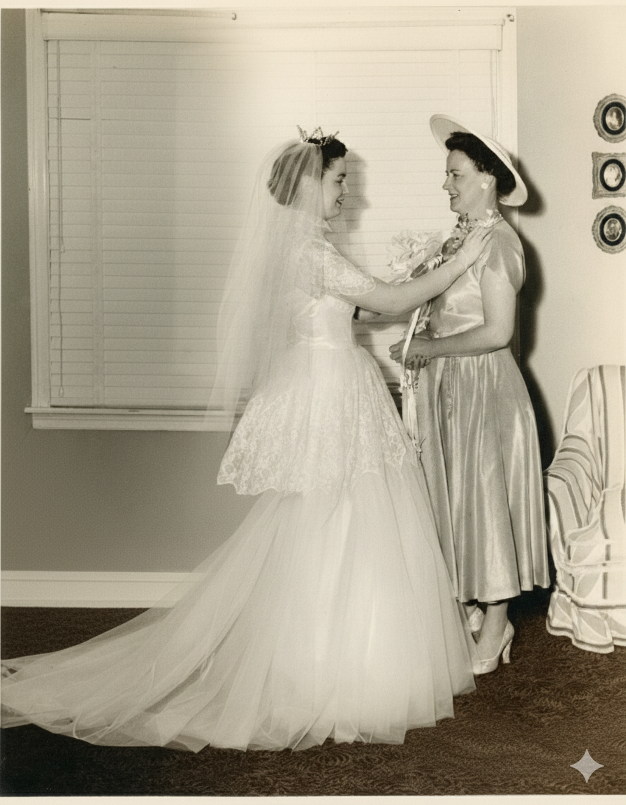 Mom-Dad Wedding 1953 (2)